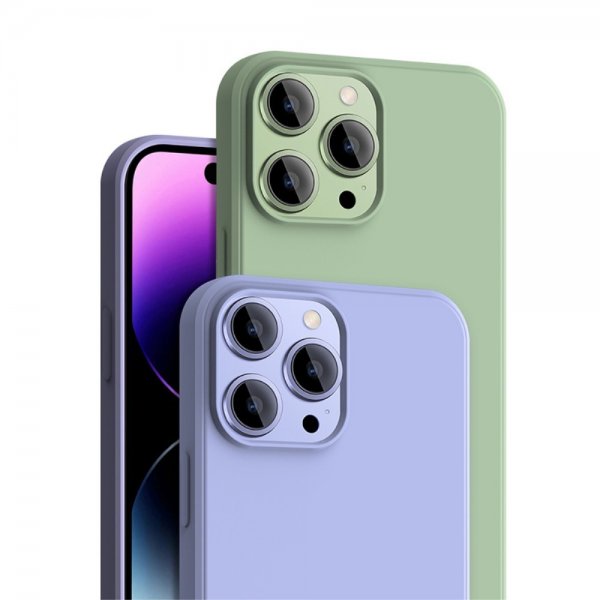 iPhone 15 Pro Max Skal Silikontextur Röd