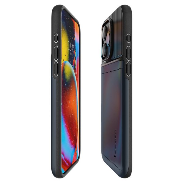 iPhone 15 Pro Max Skal Slim Armor CS Metal Slate