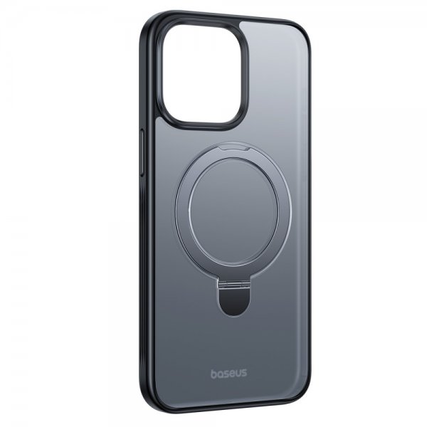 iPhone 15 Pro Max Skal Smart Ring Series MagSafe Svart