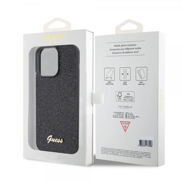 iPhone 15 Pro Max Skal Square Mirror Svart