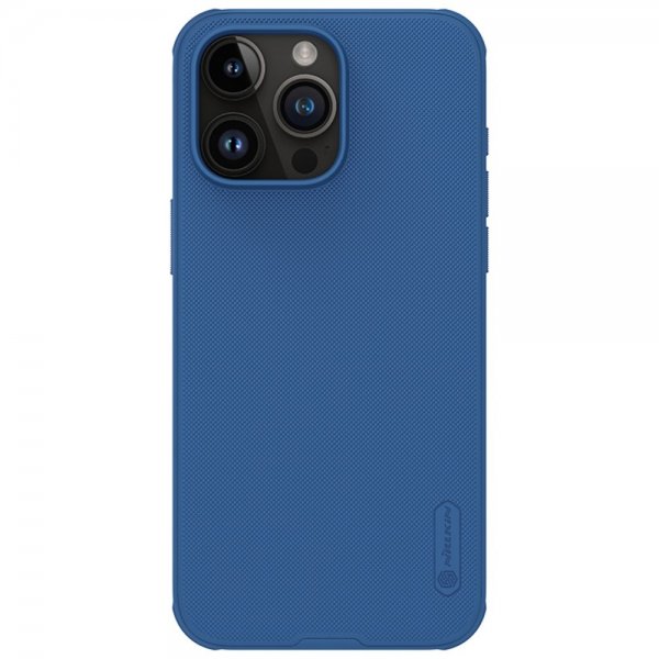iPhone 15 Pro Max Skal Super Frosted Shield Pro Blå