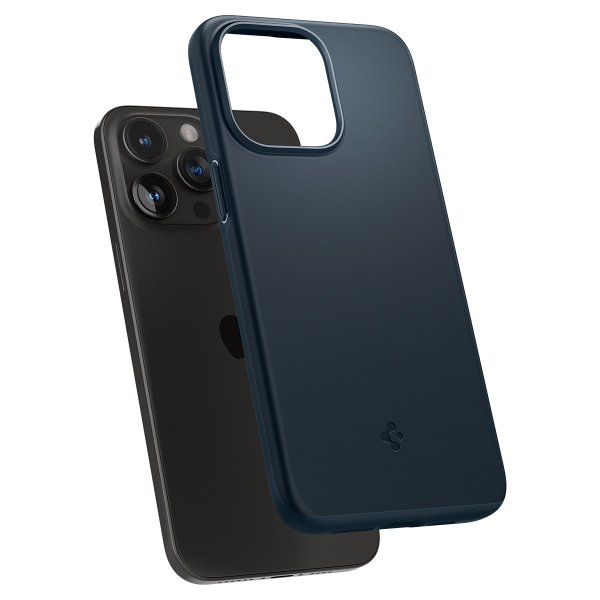iPhone 15 Pro Max Skal Thin Fit Metal Slate