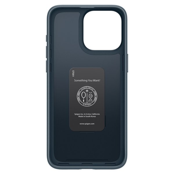 iPhone 15 Pro Max Skal Thin Fit Metal Slate
