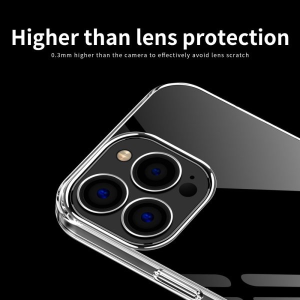 iPhone 15 Pro Max Skal Transparent TPU Klar
