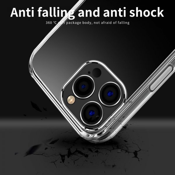 iPhone 15 Pro Max Skal Transparent TPU Klar