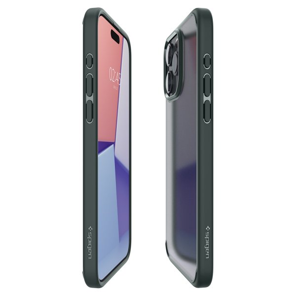 iPhone 15 Pro Max Skal Ultra Hybrid Frost Green