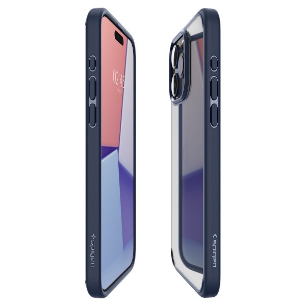 iPhone 15 Pro Max Skal Ultra Hybrid Navy Blue