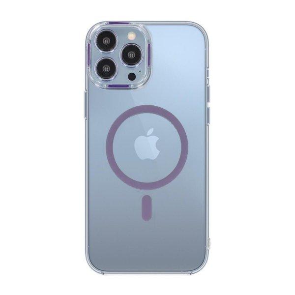 iPhone 15 Pro Max Skal TPU MagSafe Lila