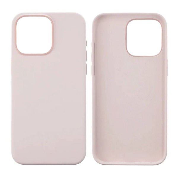 iPhone 15 Pro Skal Silikon Rosa
