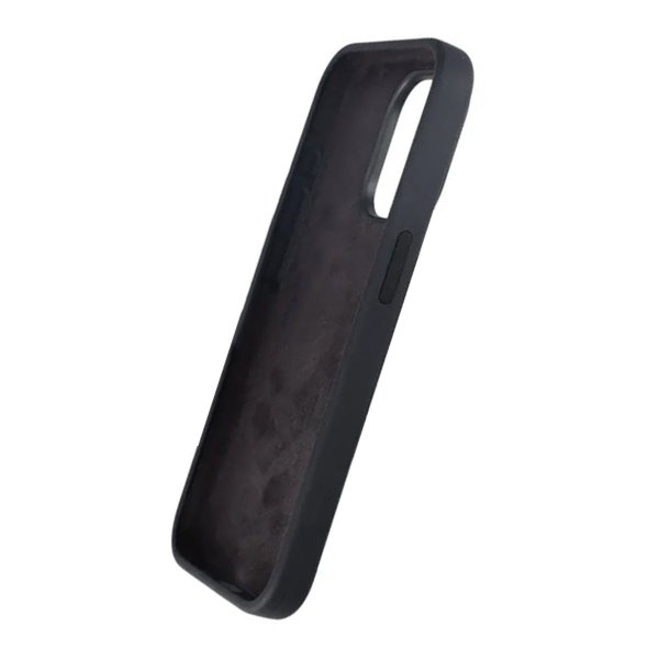iPhone 15 Pro Skal Silikon Svart