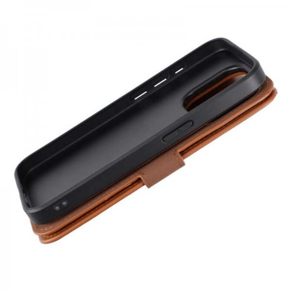 iPhone 15 Pro Fodral Magnetiskt Avtagbart Skal Brun