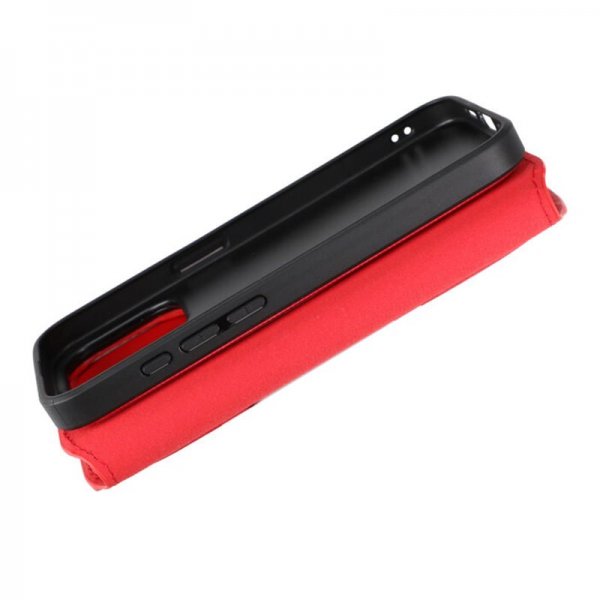 iPhone 15 Pro Fodral Magnetiskt Avtagbart Skal Röd