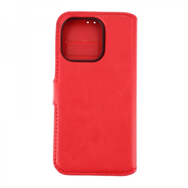 iPhone 15 Pro Fodral Magnetiskt Avtagbart Skal Röd
