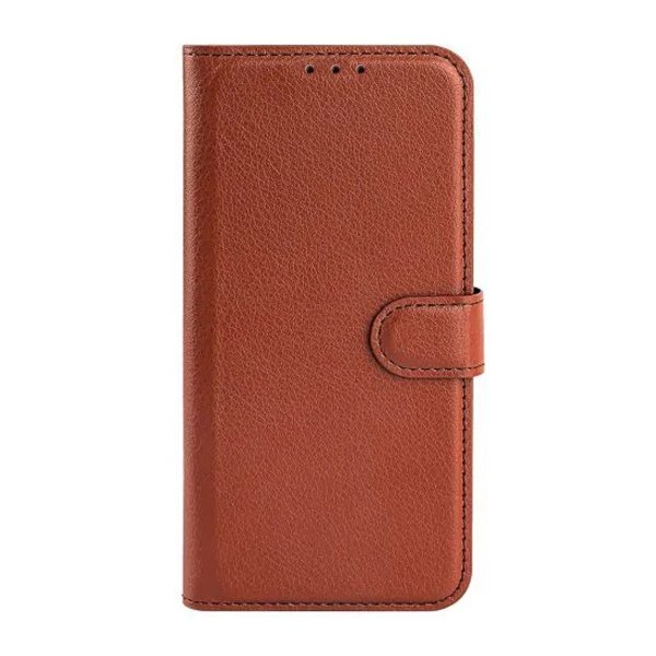 iPhone 15 Pro Fodral med Stativ Brun