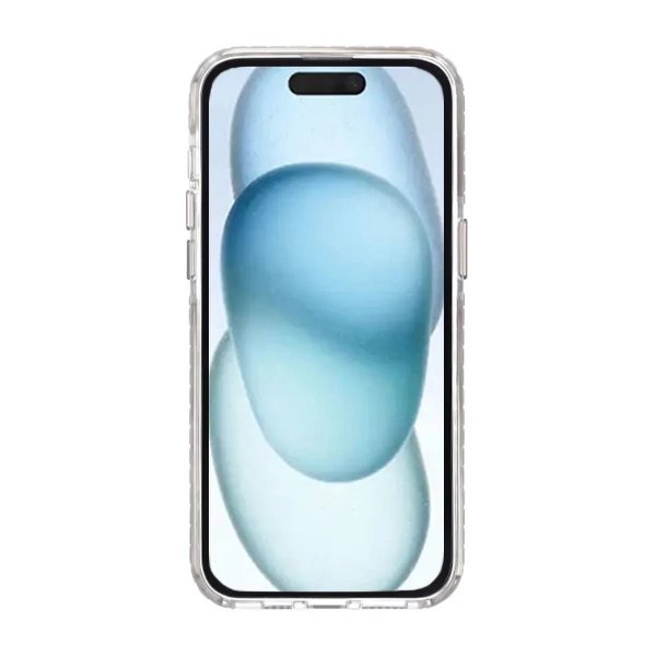 iPhone 15 Pro Skal Förstärkta Hörn Grå