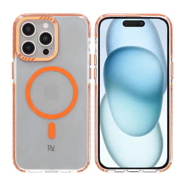 iPhone 15 Pro Skal Förstärkta Hörn Orange