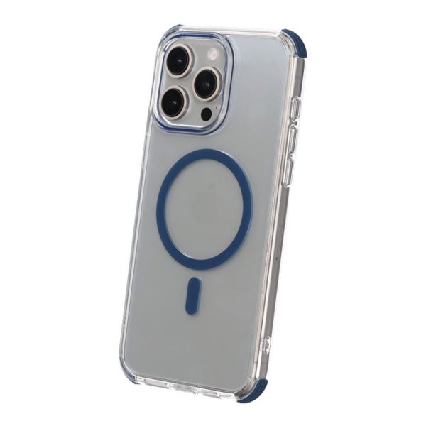 iPhone 15 Pro Skal Förstärkta Hörn Blå
