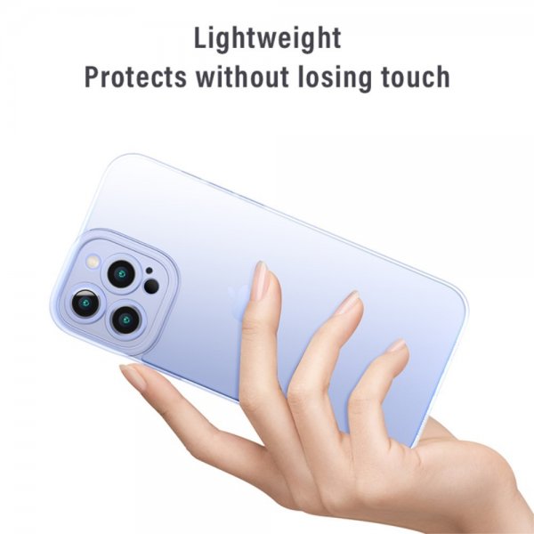 iPhone 15 Pro Skal Härdat Glas Blå
