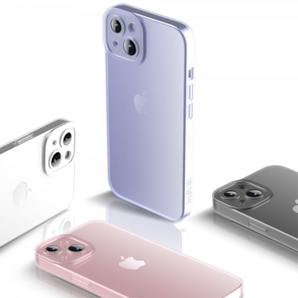 iPhone 15 Pro Skal Härdat Glas Blå