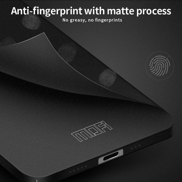 iPhone 15 Pro Skal Matte Shield Röd