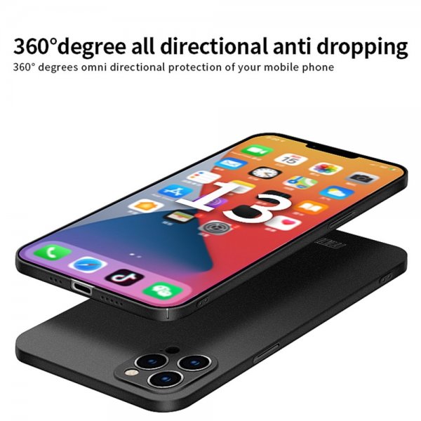 iPhone 15 Pro Skal Matte Shield Röd