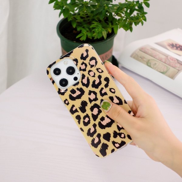 iPhone 15 Pro Skal Motiv Leopard