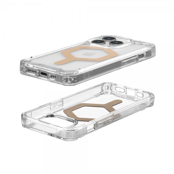 iPhone 15 Pro Skal Plyo MagSafe Ice Guld