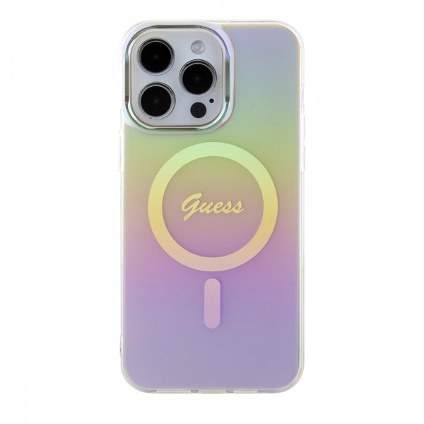 iPhone 15 Pro Skal Script MagSafe Rosa