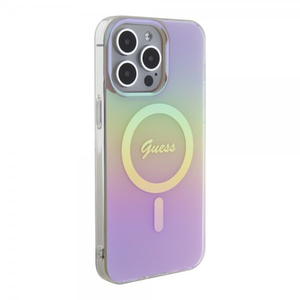 iPhone 15 Pro Skal Script MagSafe Rosa