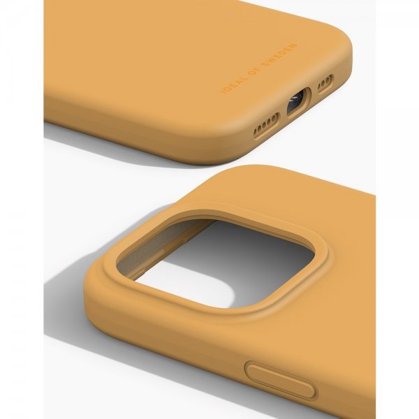 iPhone 15 Pro Skal Silicone Case MagSafe Apricot