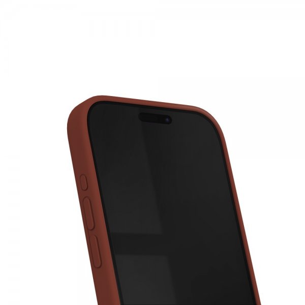iPhone 15 Pro Skal Silicone Case MagSafe Dark Amber