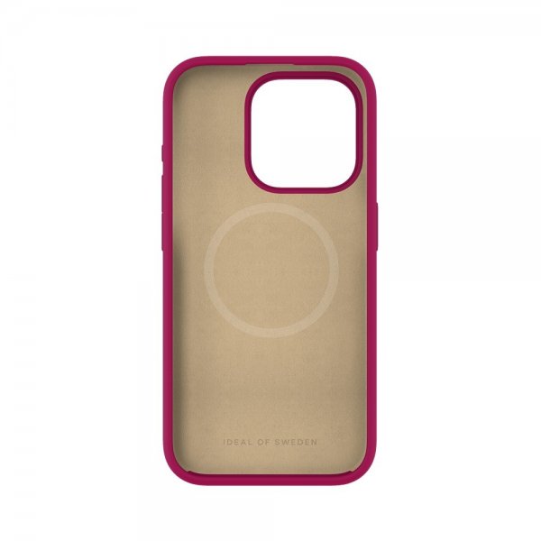 iPhone 15 Pro Skal Silicone Case MagSafe Magenta