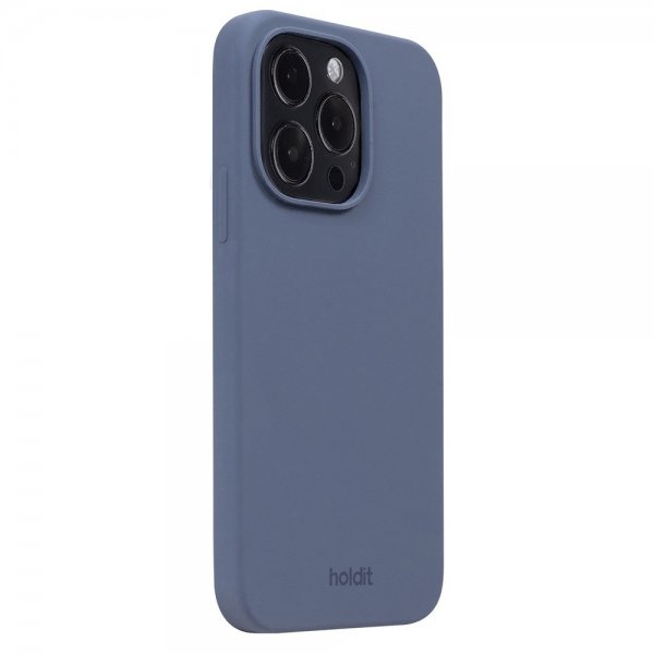 iPhone 15 Pro Skal Silikon Pacific Blue