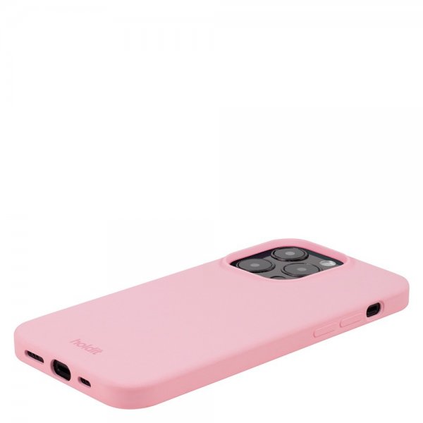 iPhone 15 Pro Skal Silikon Rosa