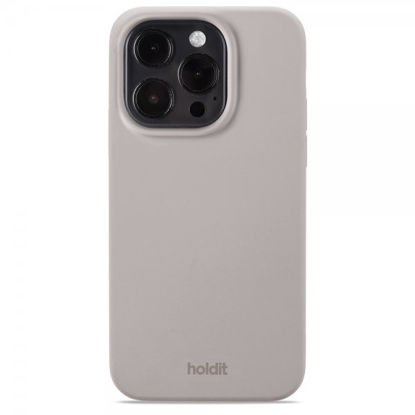 iPhone 15 Pro Skal Silikon Taupe