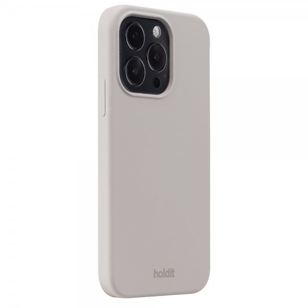 iPhone 15 Pro Skal Silikon Taupe