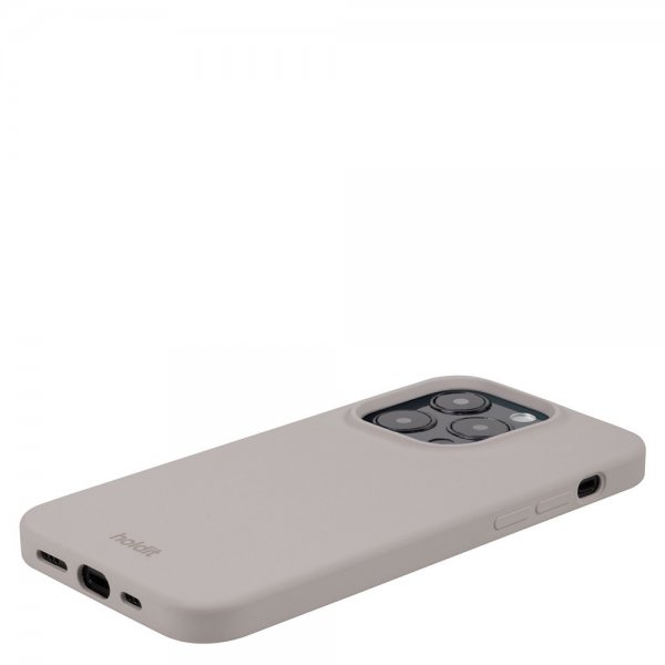 iPhone 15 Pro Skal Silikon Taupe