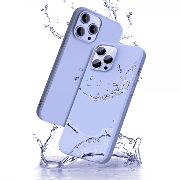 iPhone 15 Pro Skal Silikontextur Lila
