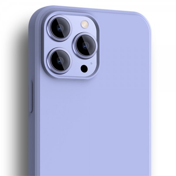iPhone 15 Pro Skal Silikontextur Lila