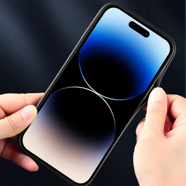 iPhone 15 Pro Skal Skarvad Svart