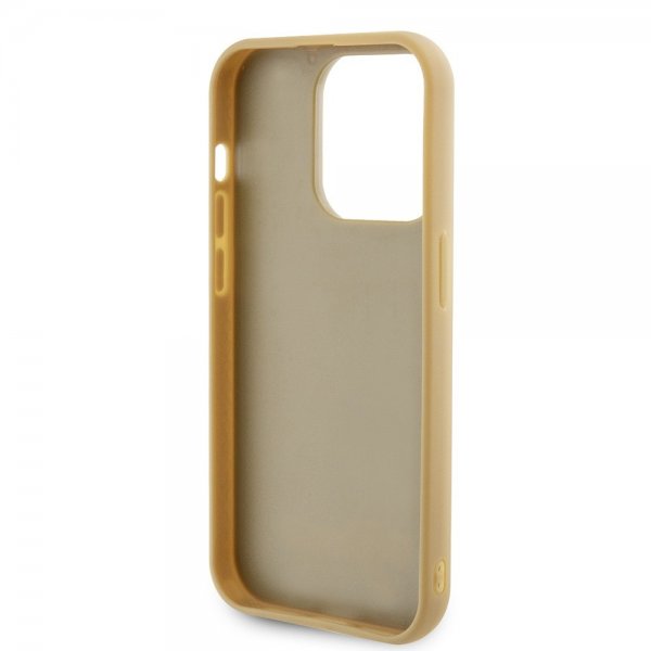 iPhone 15 Pro Skal Square Mirror Guld