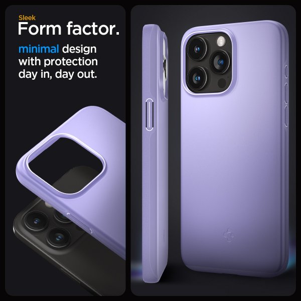 iPhone 15 Pro Skal Thin Fit Iris Purple