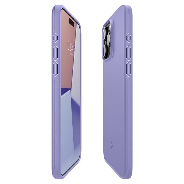 iPhone 15 Pro Skal Thin Fit Iris Purple