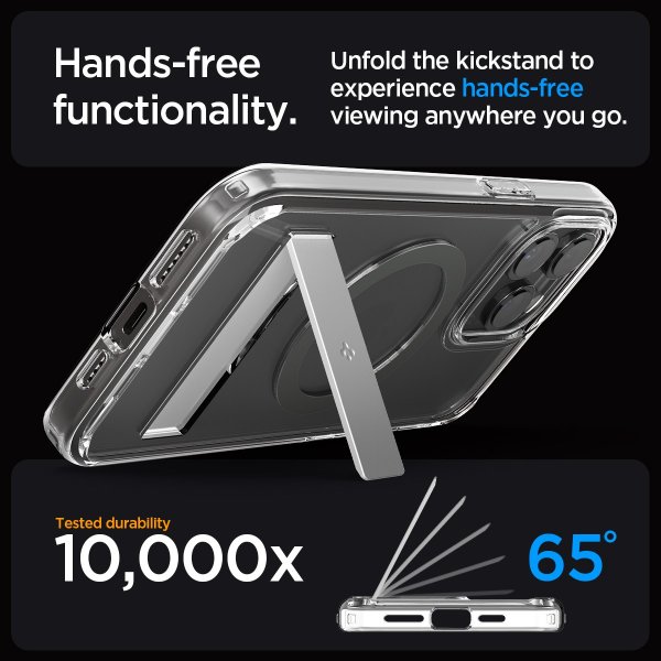iPhone 15 Pro Skal Ultra Hybrid S MagFit Graphite