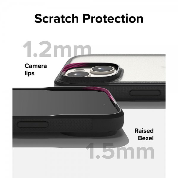 iPhone 15 Skal Fusion Bold Matte Black