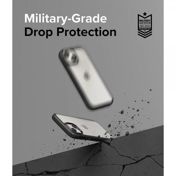 iPhone 15 Skal Fusion Bold Matte Black