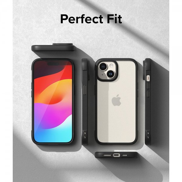 iPhone 15 Skal Fusion Bold Matte Black