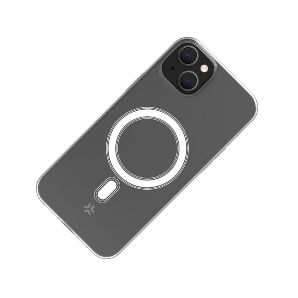 iPhone 15 Skal GELSKINMAG MagSafe Transparent