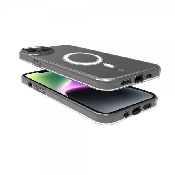 iPhone 15 Skal GELSKINMAG MagSafe Transparent