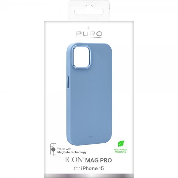iPhone 15 Skal ICON Mag Pro Blå